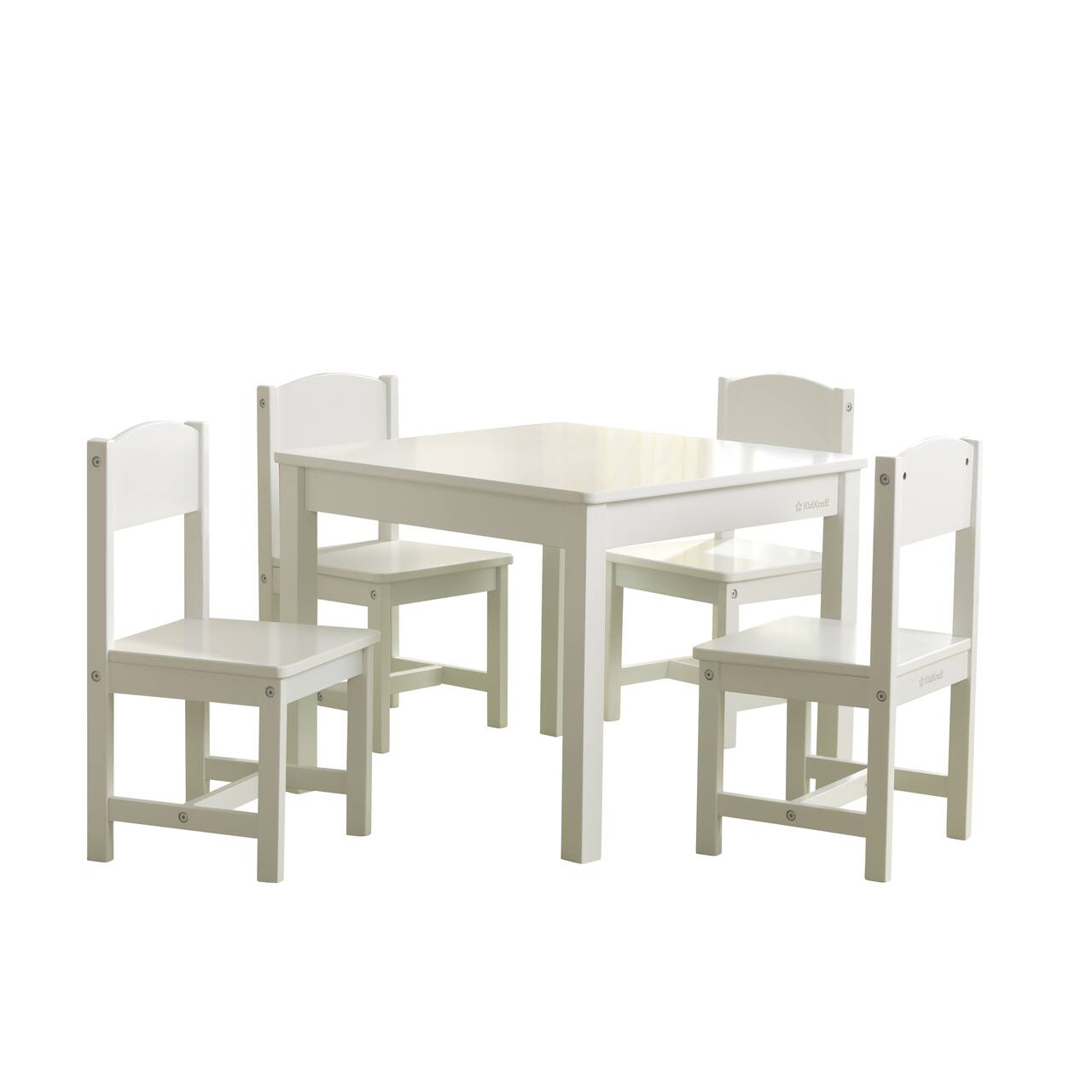 KidKraft White Farmhouse Table & Chair Set